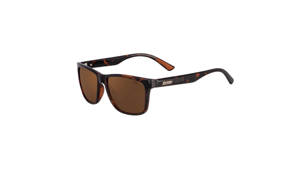 Berkley BER003 Sunglasses, Tortoise Frame, Brown Lens, 1479100