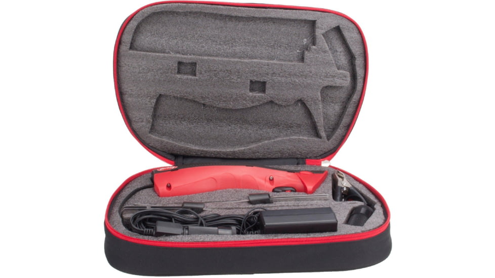 Berkley Deluxe Electric Fillet Knife, Red/Black, 1318417