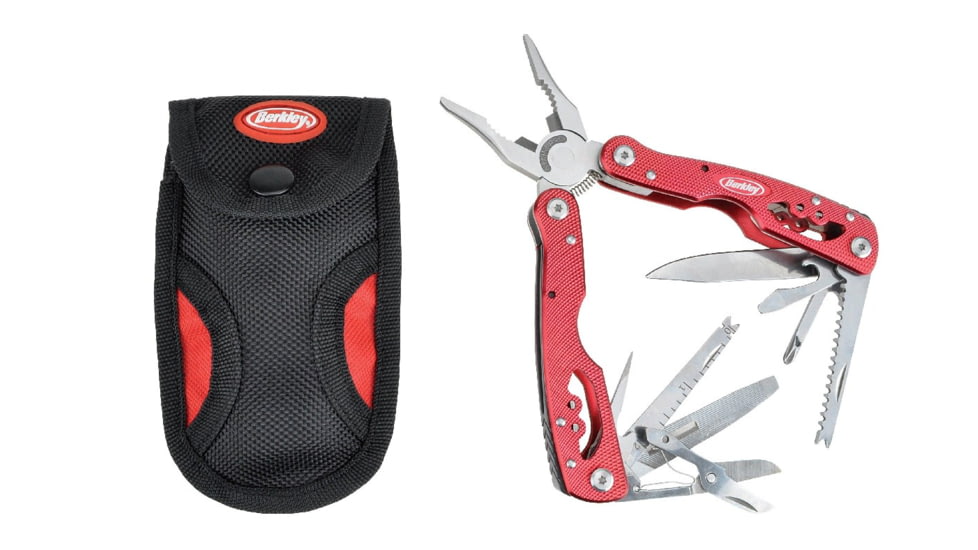 Berkley Fishing Multi-tool, Red, 1318396
