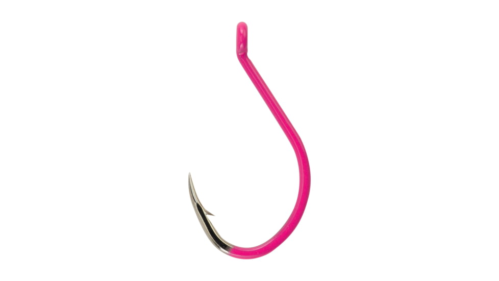 Berkley Fusion19 Colored Octopus Hook, Needle Point, Offset, Pink, Size 2, 6 per Pack, FSN19COCT2P