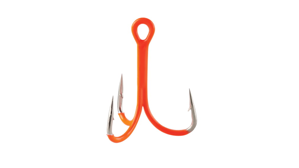 Berkley Fusion19 EWG Treble Hooks, 6, Orange, FSN19EWGTR6-ORG