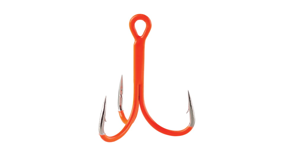 Berkley Fusion19 EWG Treble Hooks, 8, Orange, FSN19EWGTR8-ORG