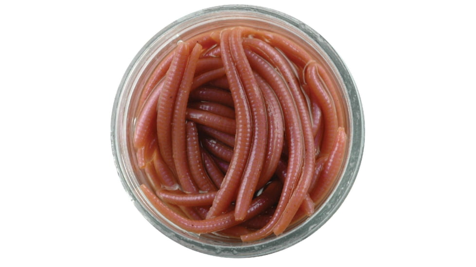 Berkley Gulp Alive Angle Worm, 1in, 2.1oz, Natural, 1140586