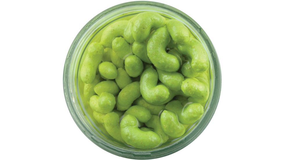 Berkley Gulp! Alive! Extruded Maggot Bait, Chartreuse 176699