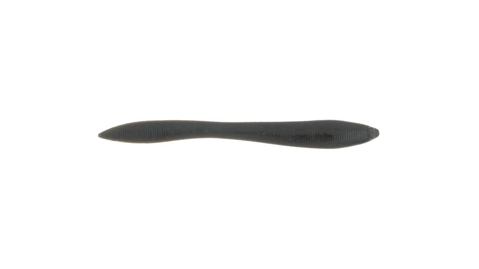 Berkley Gulp! Alive! Jumbo Leech Bait, 5in. Black, Floating, Black 176681