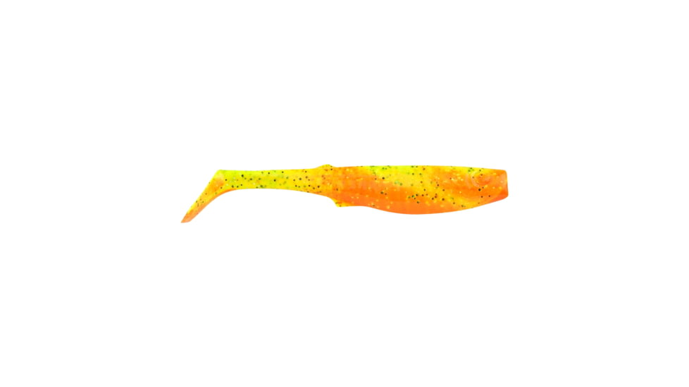 Berkley Gulp! Alive! Paddleshad Soft Bait, 4in / 10cm, 4 oz, Firetiger, GAFHPPS4-FT