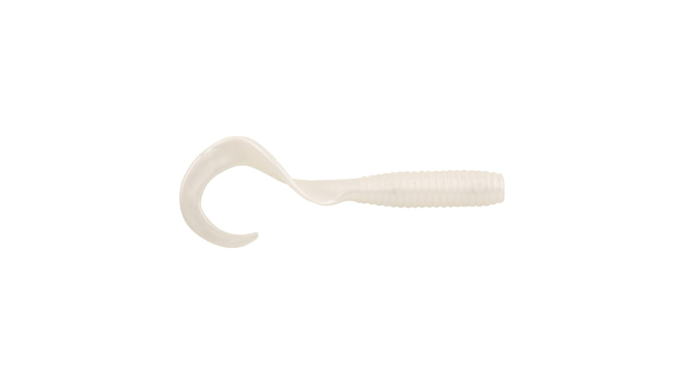 Berkley Gulp! Grub Soft Bait, 4in, Pearl White, 1545482