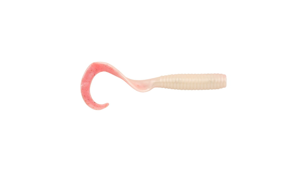 Berkley Gulp! Grub Soft Bait, 4in, Pink Shine, 1545483