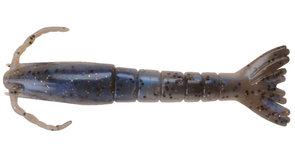 Berkley Gulp! Saltwater Shrimp Soft Bait, 3in, 6 Pack, Molting, 1109384