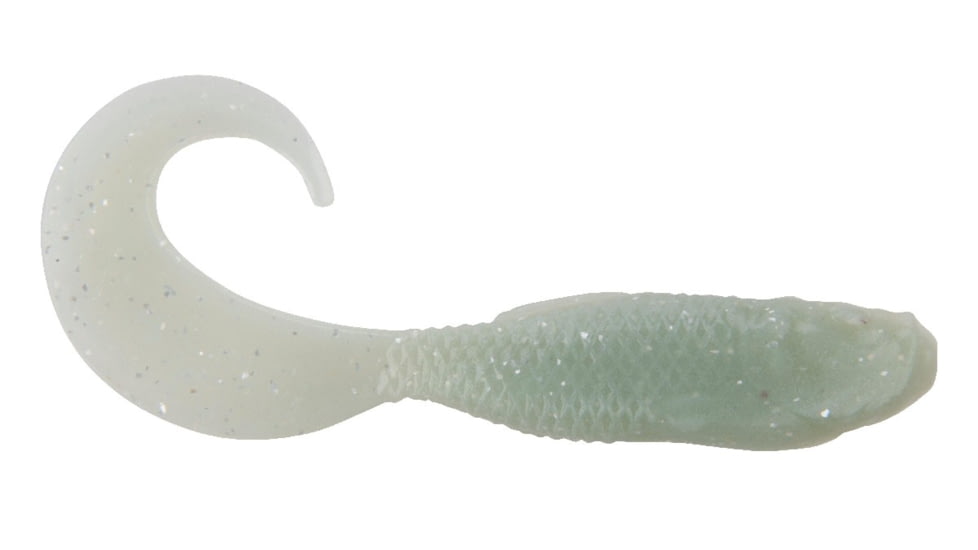 Berkley Gulp! Saltwater Swimming Mullet Soft Bait, 4in, 10 Pack, Green Prawn, 1205432