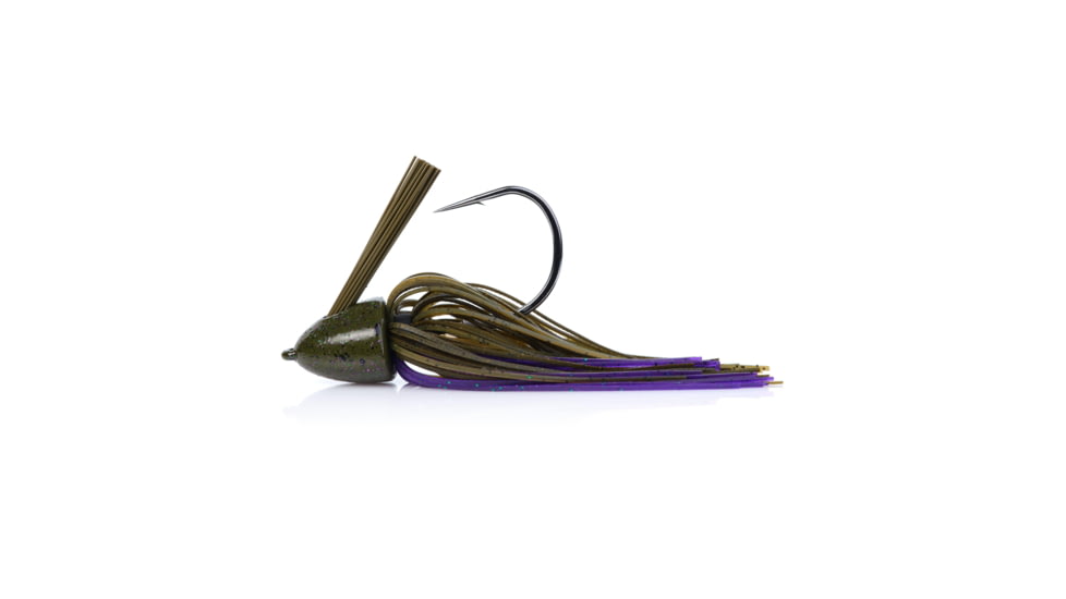 Berkley Heavy Cover Jig, 3/4 oz, Hook Size 5/0, Bama Bug, BJGHC3/4-BBU