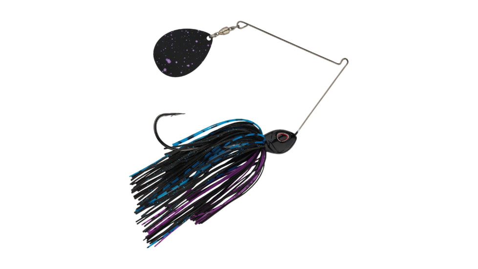 Berkley Power Blade Standard Colorado Spinnerbait, 1/2oz, BL Special/Painted Black, 1570456