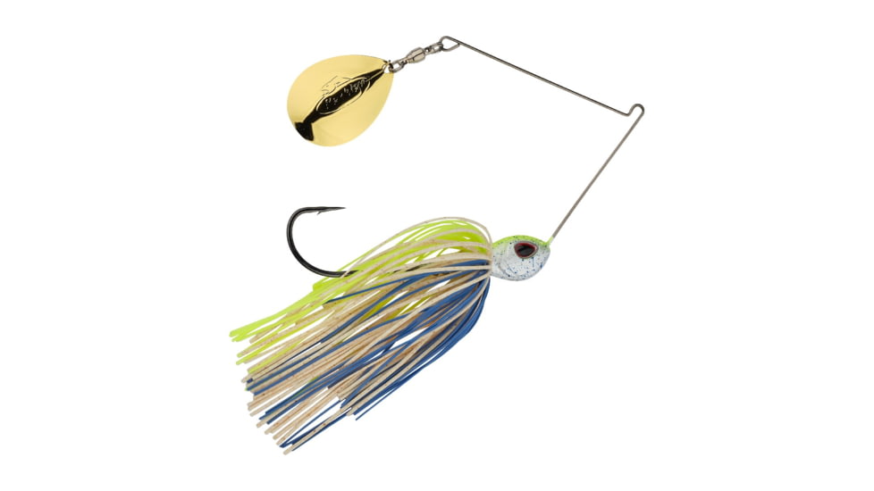 Berkley Power Blade Standard Colorado Spinnerbait, 1/2oz, Old School/Gold, 1570457