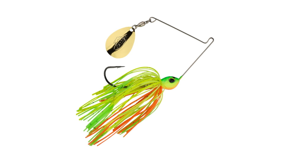 Berkley Power Blade Standard Colorado Spinnerbait, 1/4oz, Firetiger/Gold, 1570444
