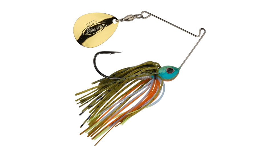 Berkley Power Blade Standard Colorado Spinnerbait, 3/16oz, Gill Spawn/Gold, 1569968