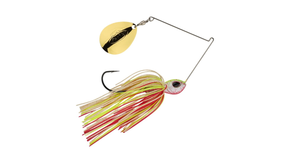 Berkley Power Blade Standard Colorado Spinnerbait, 3/4oz, Hot Slaw/Gold, 1570468
