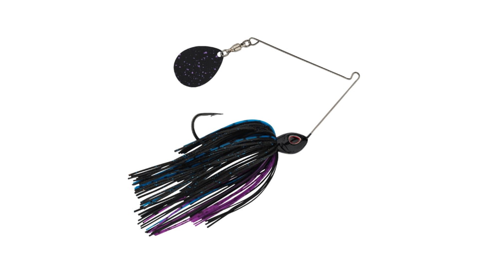 Berkley Power Blade Standard Colorado Spinnerbait, 3/8oz, BL Special/Painted Black, 1570447