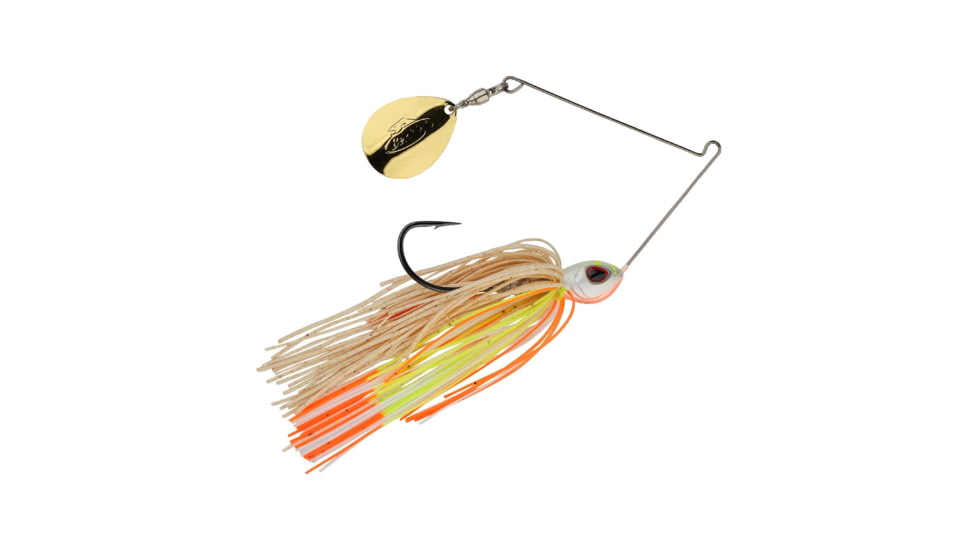 Berkley Power Blade Standard Colorado Spinnerbait, 3/8oz, Coleslaw/Gold, 1570449