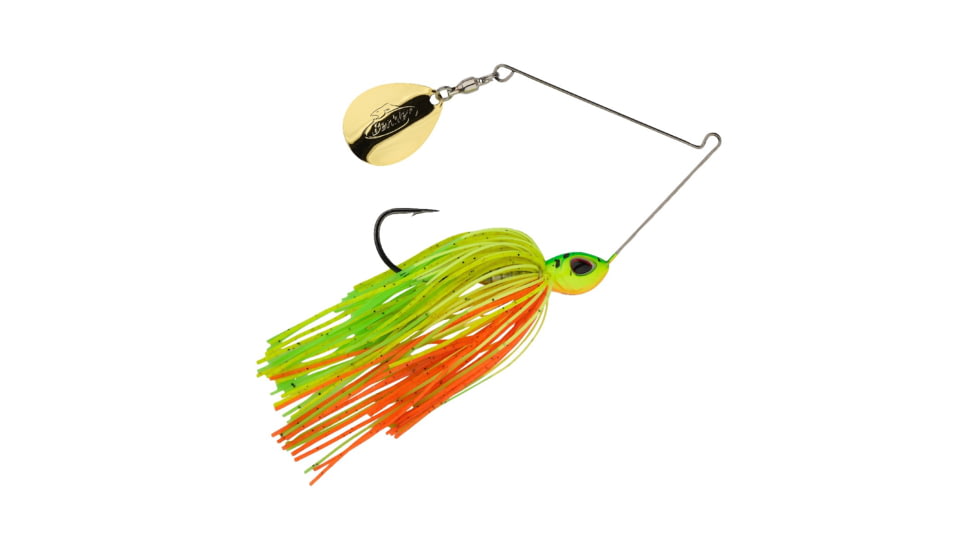 Berkley Power Blade Standard Colorado Spinnerbait, 3/8oz, Firetiger/Gold, 1570453