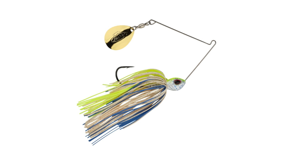 Berkley Power Blade Standard Colorado Spinnerbait, 3/8oz, Old School/Gold, 1570448