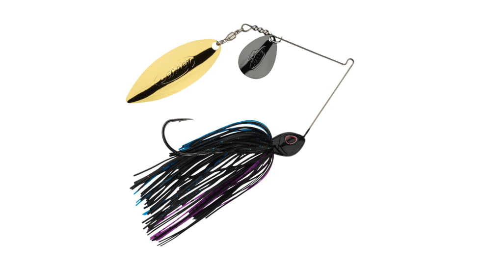 Berkley Power Blade Standard Colorado/Willow Spinnerbait, 1/2oz, BL Special/Black Nickel + Gold, 1570510