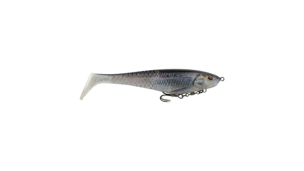 Berkley PowerBait CullShad Soft Bait Lures, 6in, 1 Pack, HD Ghost Gizzard, 1598189