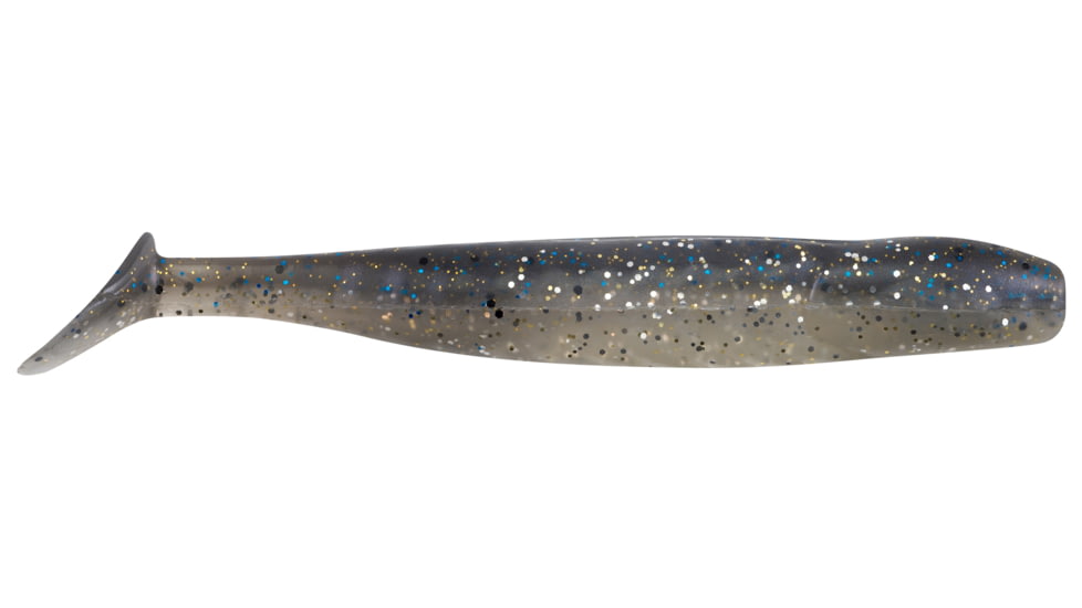 Berkley PowerBait Grass Pig 5in Body &amp; tail design creates a wiggle, Versatile swim bait, 6ct. Blue Shiner Gold, PBCGP5-BSHG