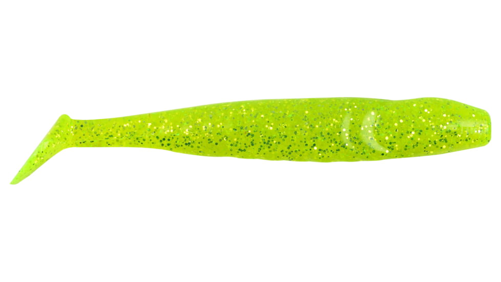 Berkley PowerBait Grass Pig 5in Body &amp; tail design creates a wiggle, Versatile swim bait, 6ct. Chart Silver Fleck, PBCGP5-CHS