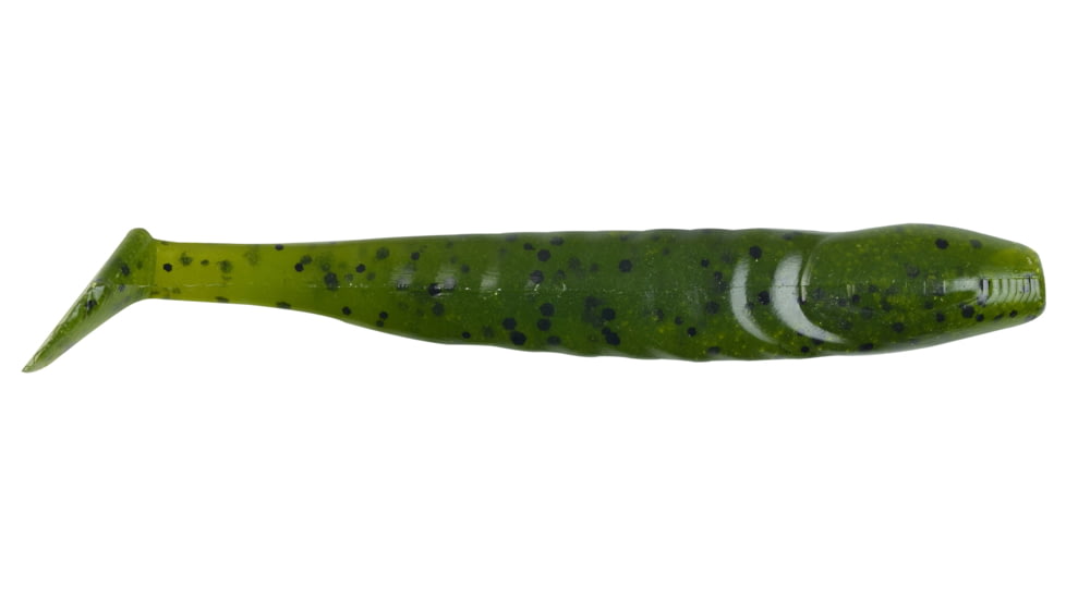 Berkley PowerBait Grass Pig 5in Body &amp; tail design creates a wiggle, Versatile swim bait, 6ct. Watermelon, PBCGP5-WM