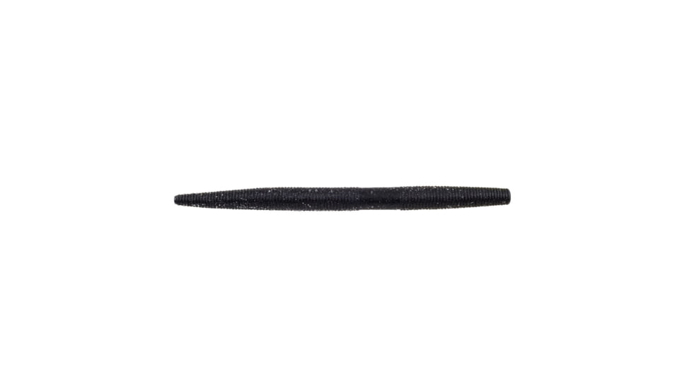 Berkley PowerBait Maxscent The General Soft Bait, 4in, 10 Pack, Black, 1482194