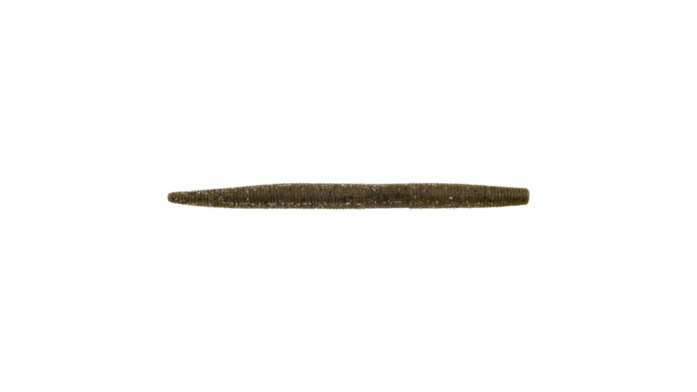 Berkley PowerBait Maxscent The General Soft Bait, 4in, 10 Pack, Green Pumpkin, 1482197