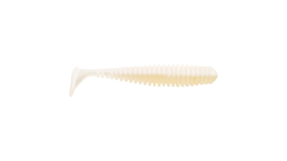 Berkley PowerBait Power Swimmer Swimbaits, 2.8in, 8 Pack, French Pearl, 1523395