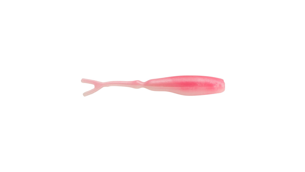 Berkley PowerBait Snake-Tongue Minnow Soft Bait, 1 1/2in / 4cm, Pink Shine, PBHSNT1.5-PSH