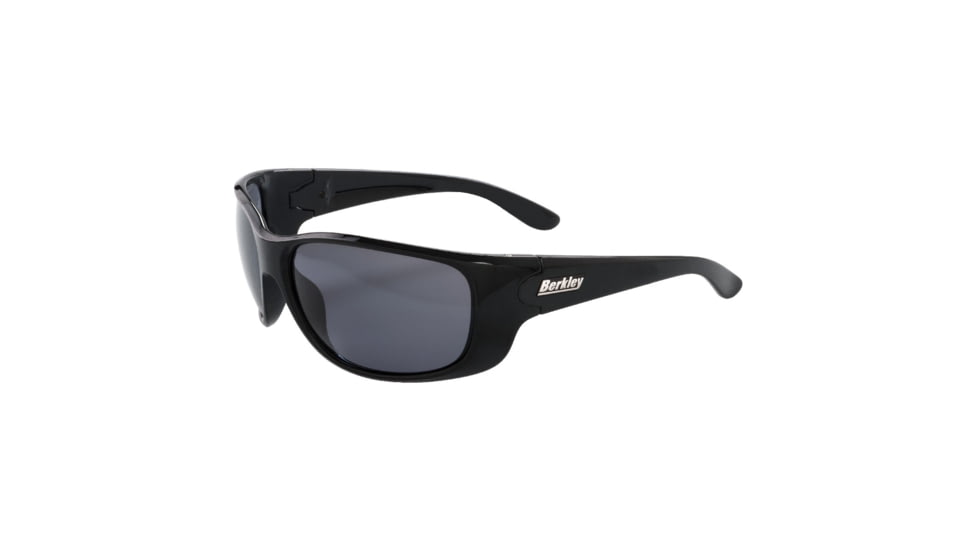 Berkley Saluda Sunglasses, Black Frame, Grey Lens, 1416036