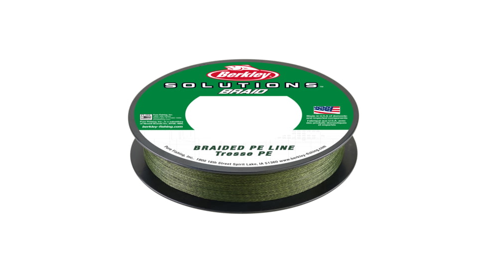 Berkley Solutions Braided Line Mist Green 50lb 110yd Filler Spool spool, BSBFS50-22