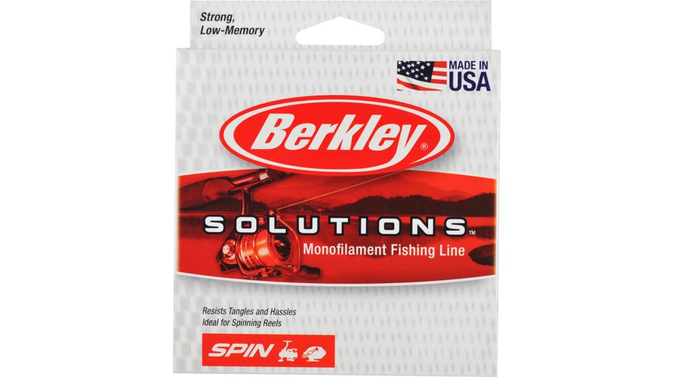 Berkley Solutions Spinning Monofilament 250 Yards, Green Mist, 6 lb 178258