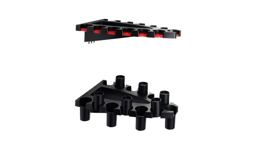 Berkley Space Saver 13 Rod or Combo Rack, Black/Red, 1546013