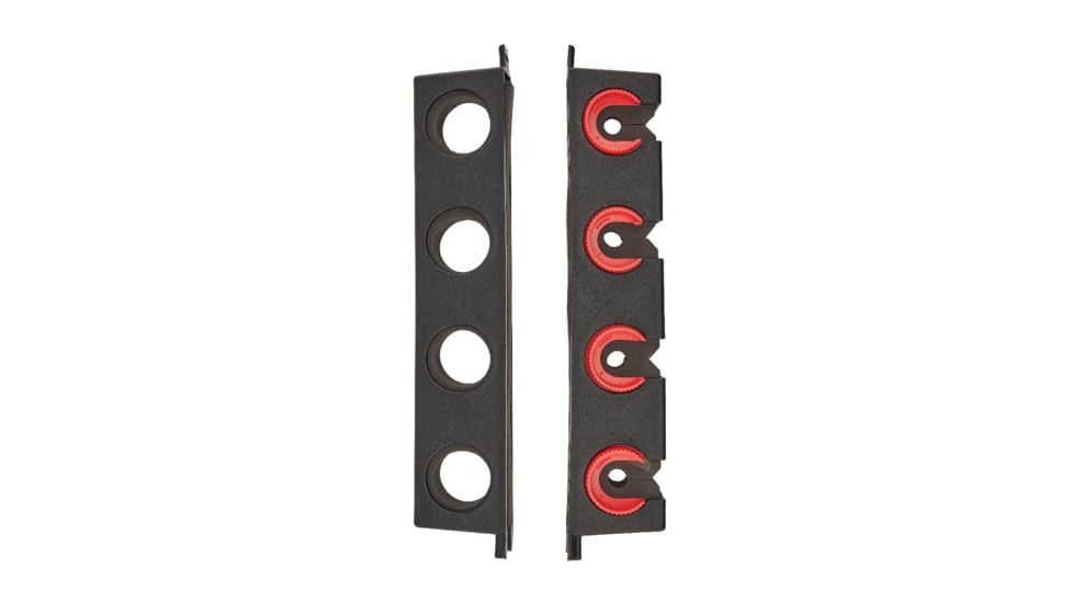 Berkley Twist Lock Utility 4 Rod Rack, Black/Red, 1546010