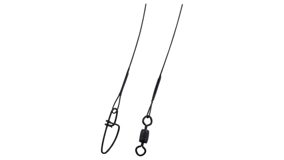 Berkley Wire-Wound Steelon Leaders, 9in. 30 lbs, Black 176003