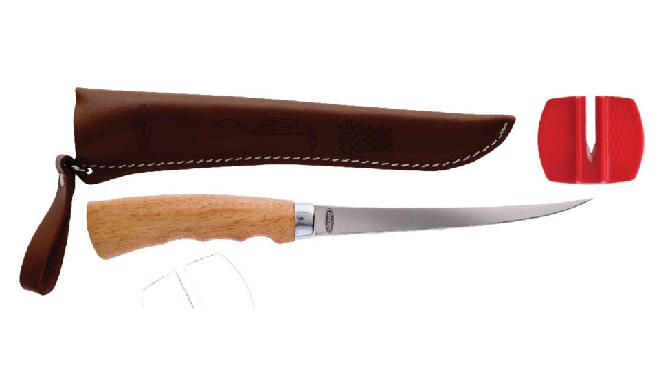 Berkley Wooden Handle 6in Fillet Knife, Wood, 1318359