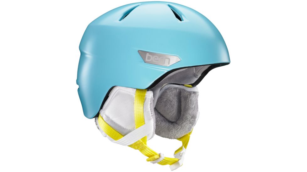 Bern Bristow Jr. Helmet-Satin Cyan Blue-XS-S