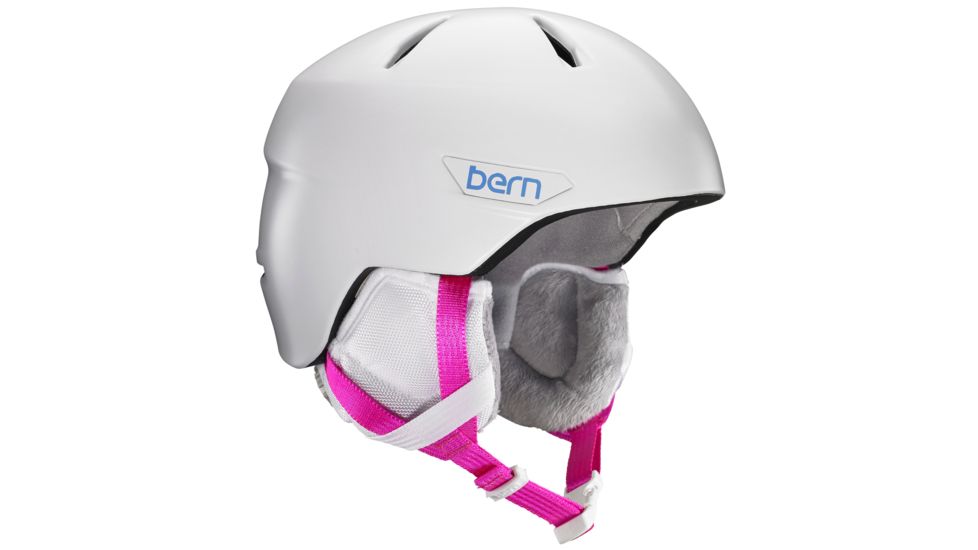 Bern Bristow Jr. Helmet-Satin White-S/M