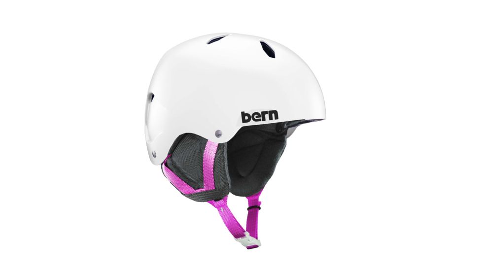 Bern Diablo Helmet, Satin White, Large, SB04E18SWT3