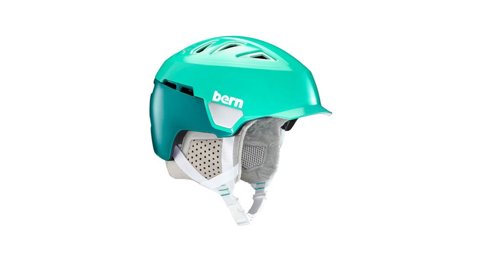 Bern Heist Brim Helmet, Satin Teal Green, Large, SM00D18STG3