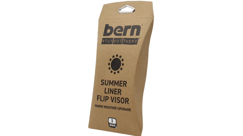 Bern Helmets Summer Liner Universal Junior Package w Flip Visor, VVJRUVS2