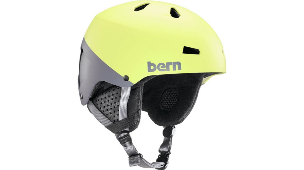 Bern Heist Brim Helmet, Satin Delphin Gray, Small, SM00D18SDG1