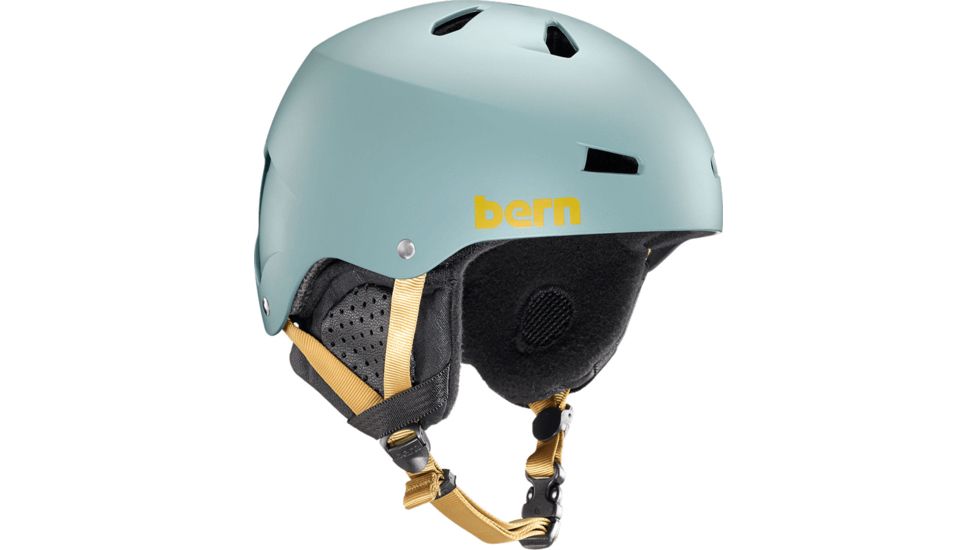 Bern Heist Brim Helmet, Satin Delphin Gray, Medium, SM00D18SDG2