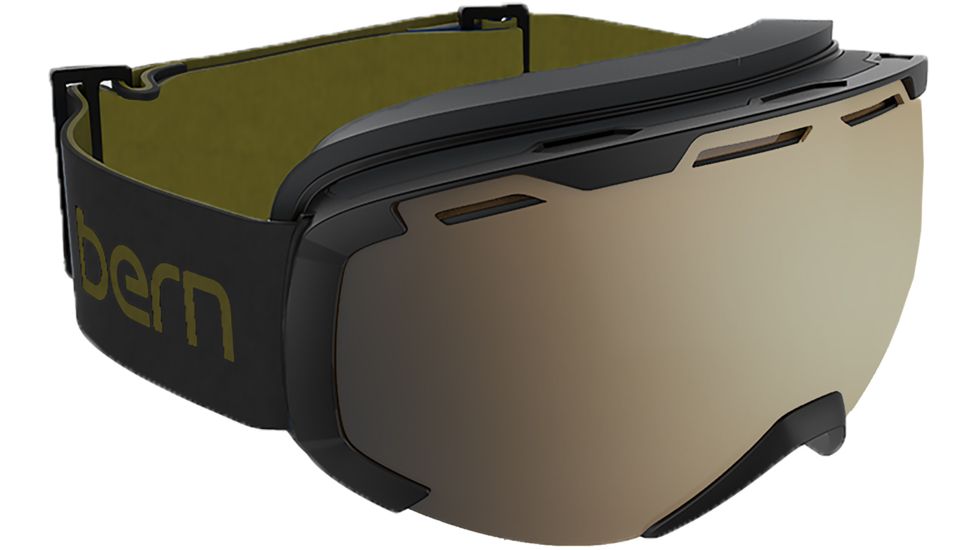 Bern Scout Goggles-Black-Gold Mirror