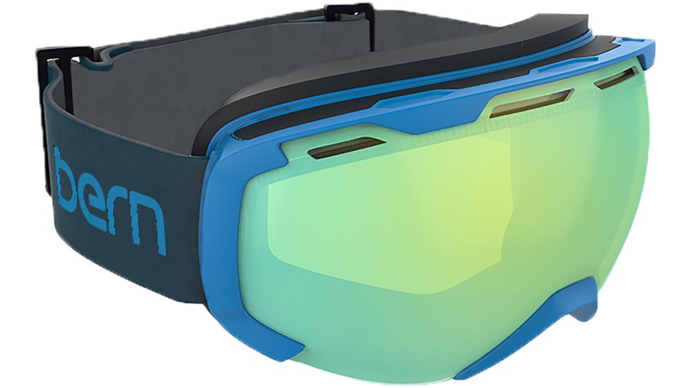 Bern Scout Goggles-Navy Blue-Yellow/Blue Light Mirror