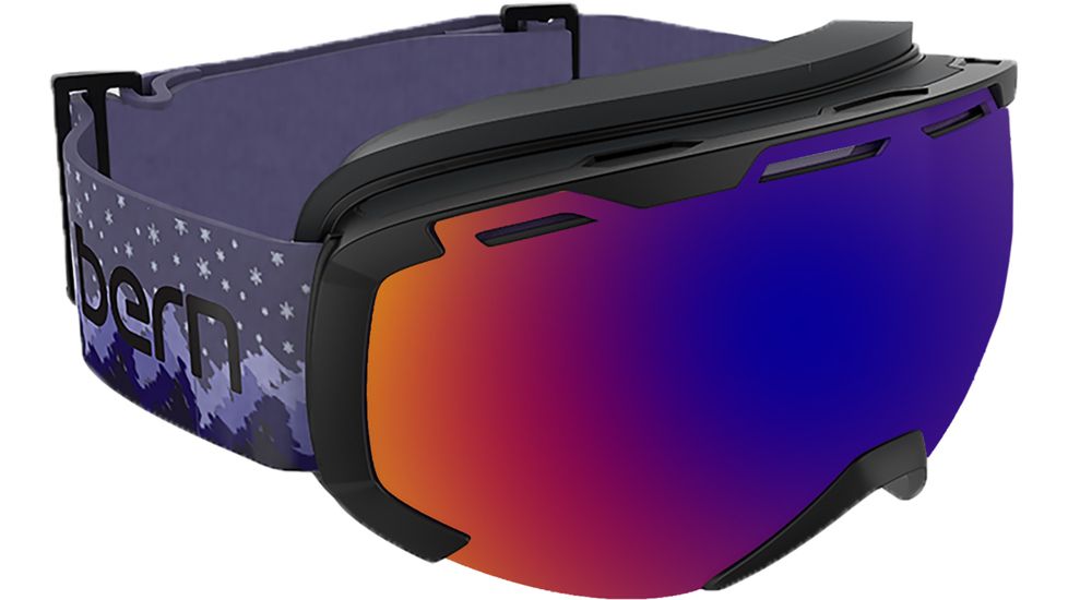 Bern Scout Goggles-Purple Peaks-Blue/Purple Mirror